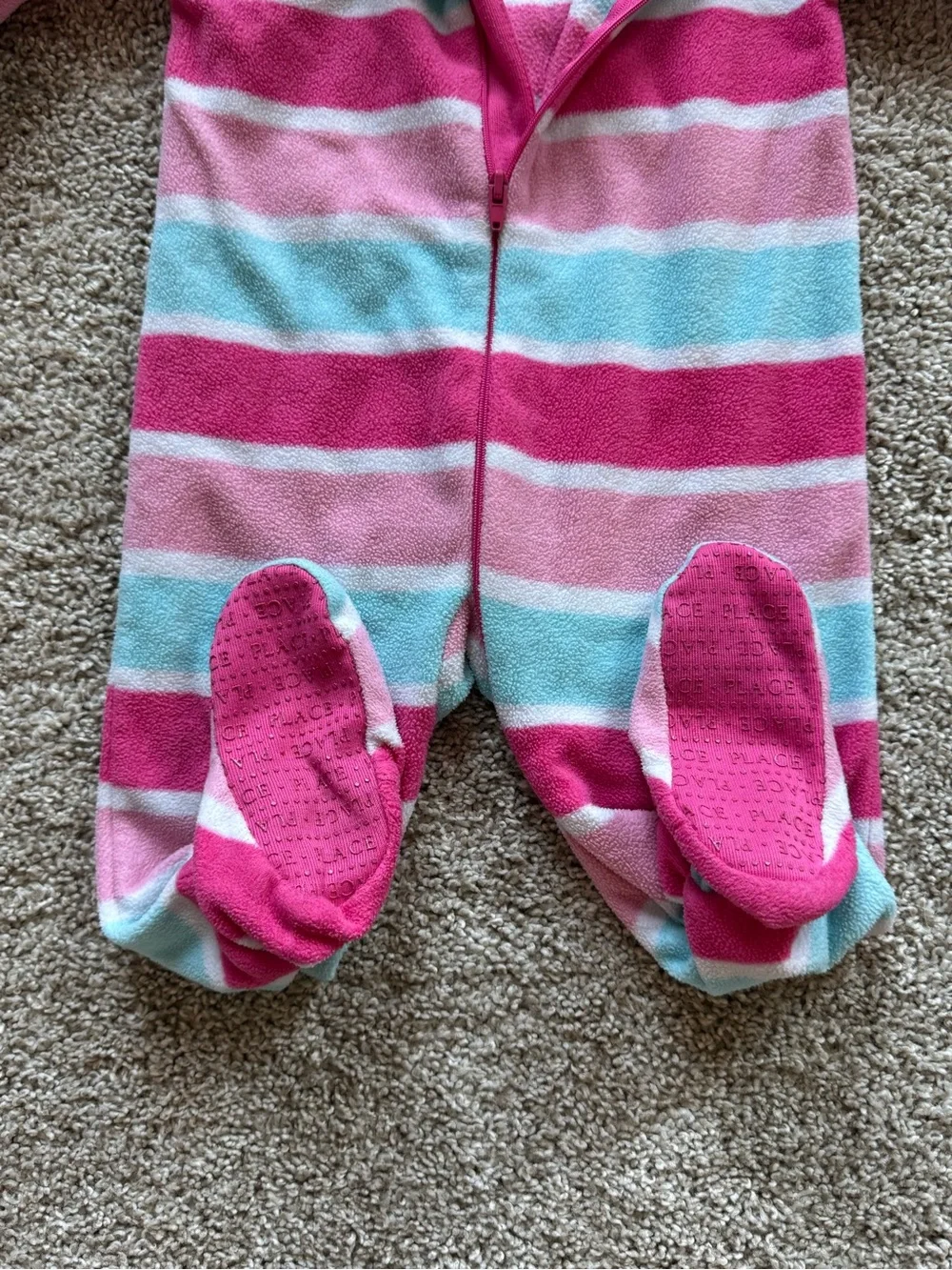 Baby Girl Fleece Footed Pajamas Bundle 18 Months Fleece Footed One-Piece Outfit